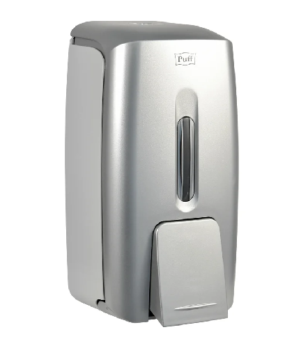 Дозатор для жидкого мыла Puff-8120S хром 800 мл