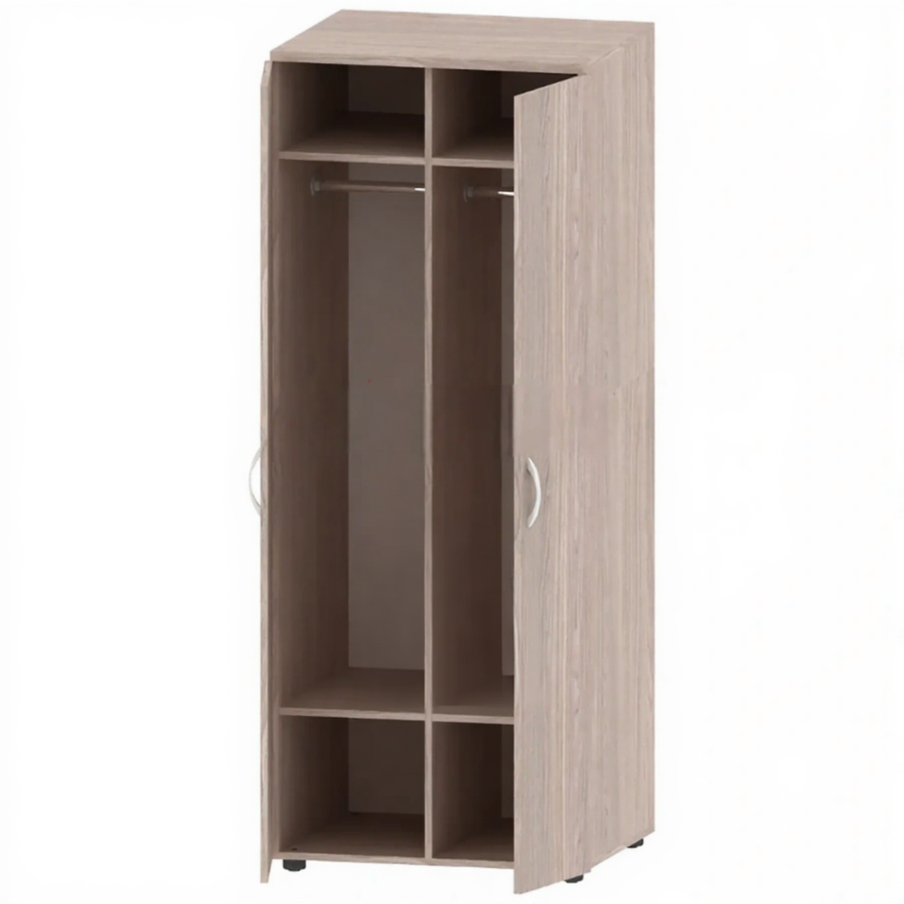 Шкаф для одежды 1800 мм ШК-АД-17-1, ясень анкор светлый