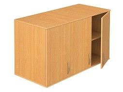 Антресоль 2-уровневая закрытая 3-дверая АНТ3.58