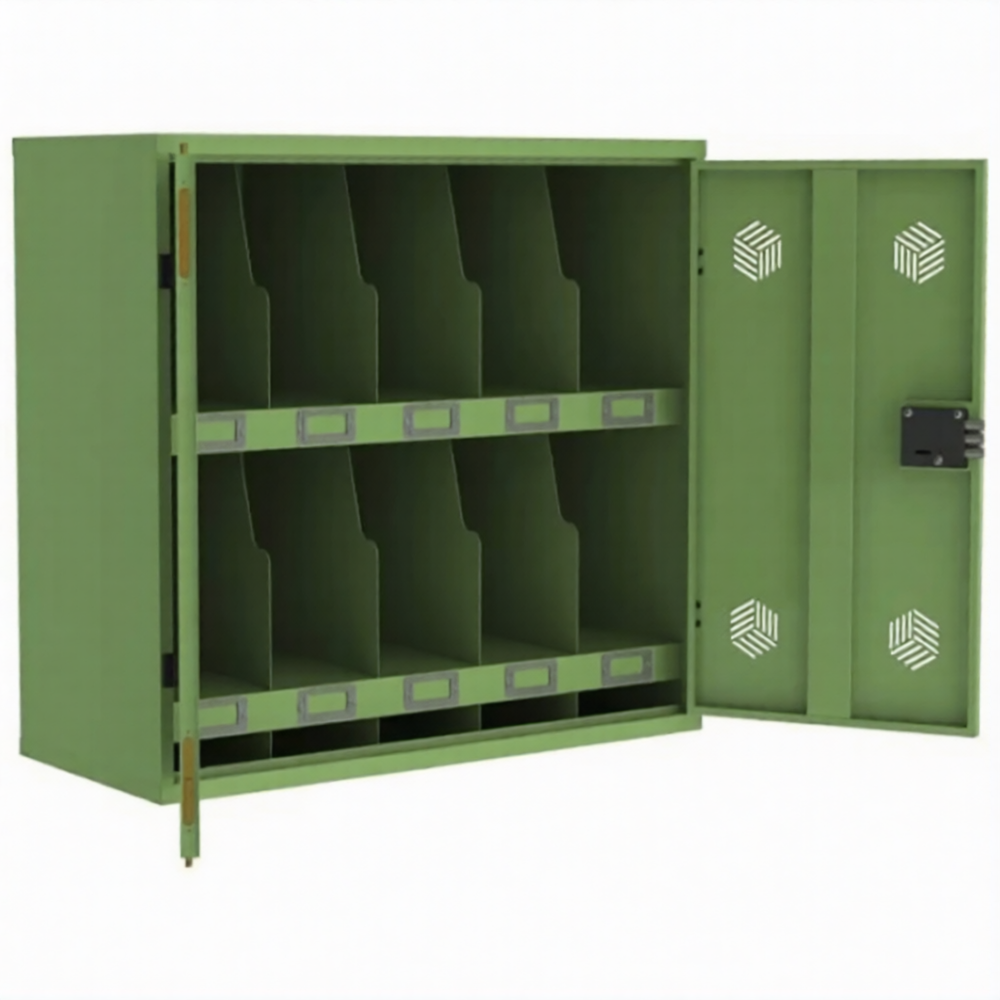 Антресоль усиленная для 10 противогазов PROTECTING-10 (800х900х400)