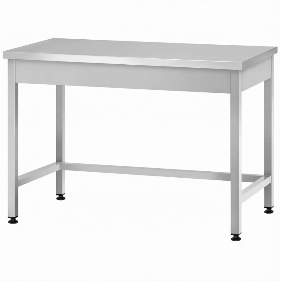 Стол производственный СПРп - 860х1200х800 «Profi Ral» (полка-обвязка)