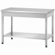 Стол производственный СПРп - 860х1000х600 «Profi Inox» (полка перфорация)