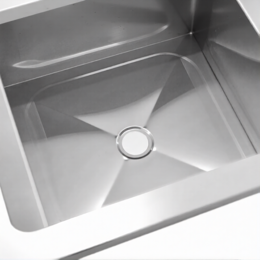 Ванна моечная ВМСн 530 (860х530х530)  1 м/о 300х430х430 (ножка проф., тр. 40х40)