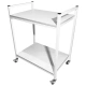Стол лабораторный мобильный СЛм 17.004 (белый)