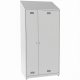 Шкаф для одежды металлический ШРВ-ДВ-930 с наклонной крышей