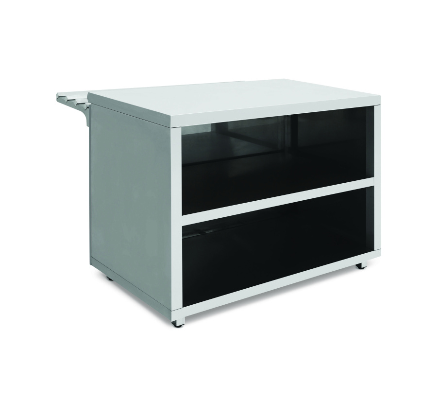 Прилавок нейтральный Luxstahl ПН-1200 Premium (нерж.)