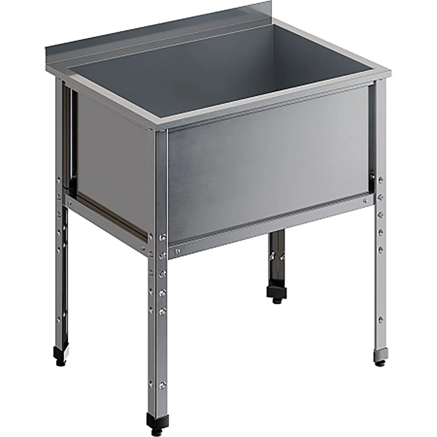 Ванна котломоечная с бортом ВМСК-1/15/8-Б-ЭЦ