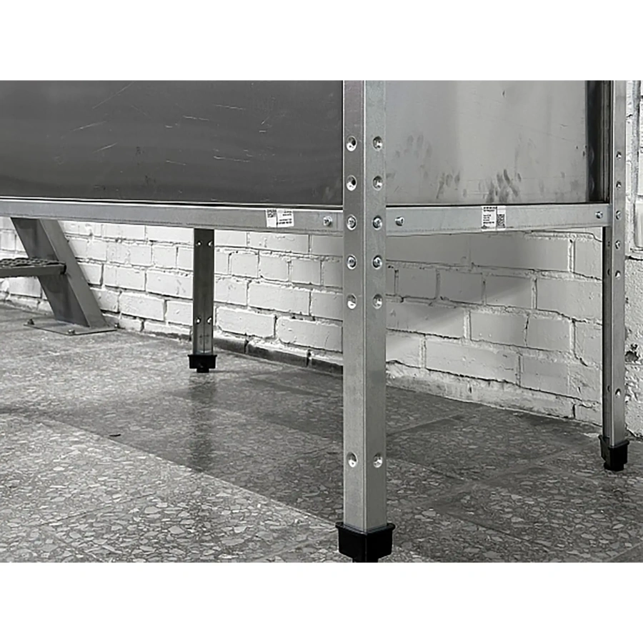 Ванна котломоечная с бортом ВМСК-1/15/8-Б-ЭЦ