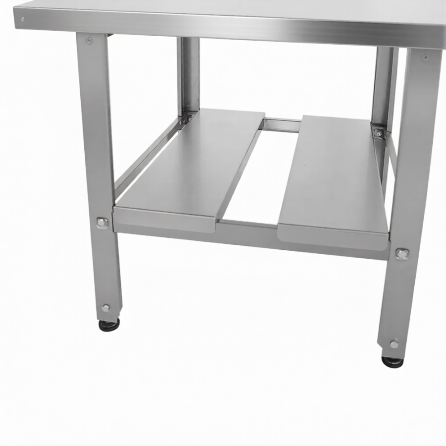 Ванна моечная ВМСн 1010  1 м/о 910х430х350 (полка с отв., борт; ножка угл.)