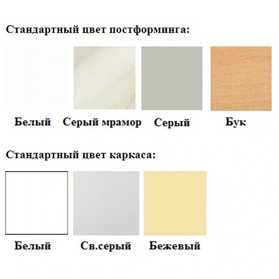 Стол-мойка СТм-108 «Стандарт» 1200 (корпус металл серый, столешница постформинг серый, каркас серый)