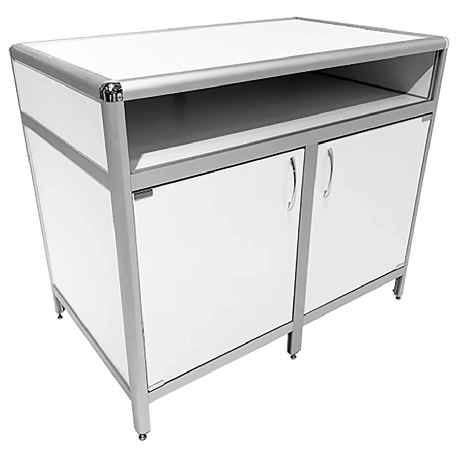 Стол-тумба лабораторная MED 12.009al (белый)