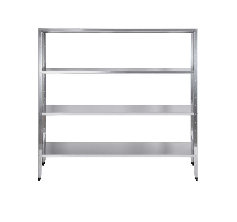 Стеллаж кухонный Luxstahl СР-1800х1900х300/4 нерж